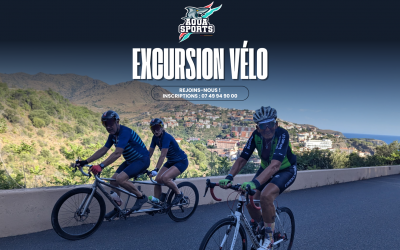 Sortie vélo de route encadrée avec aquasports !